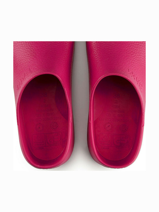 Birkenstock Super Birki Γυναικεία Ανατομικά Σαμπό Φούξια 0068651