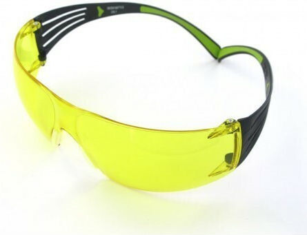3M SecureFit 400 Γυαλιά Εργασίας για Προστασία με Κίτρινους Φακούς