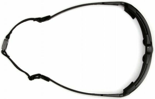 Pyramex Safety Highlander H2x Anti-fog Safety Glasses / Work Mask for Protection with Black Lenses Tinted 1pcs