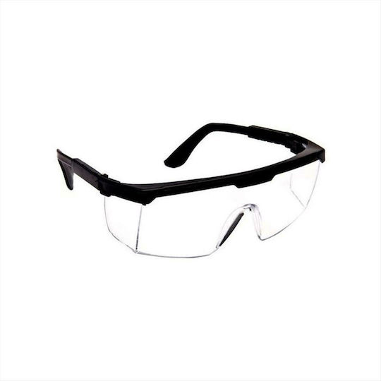 Harden Safety Glasses for Protection with Transparent Lenses 1pcs