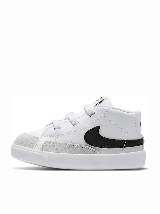 Παιδικά Маратонки Висока Blazer Mid Бели