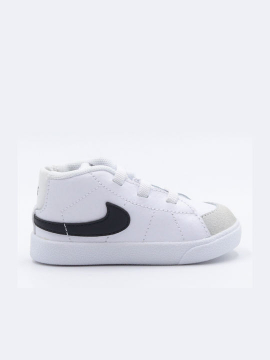 Παιδικά Маратонки Висока Blazer Mid Бели