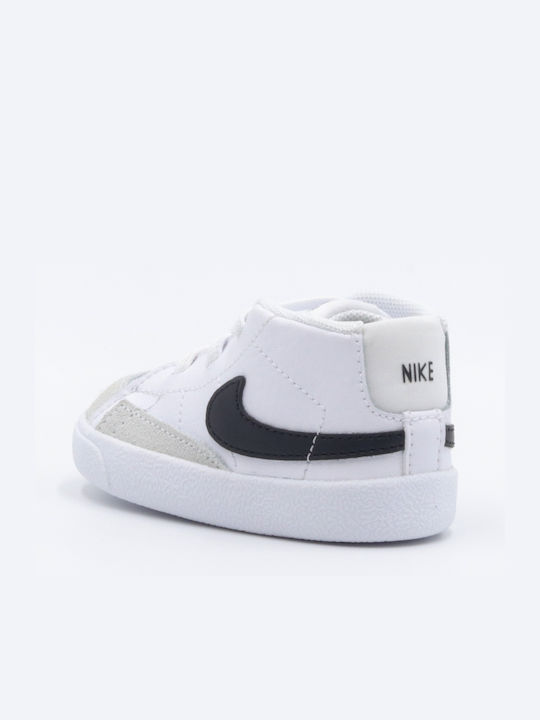 Παιδικά Маратонки Висока Blazer Mid Бели