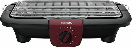 Tefal BBQ Easygrill Επιτραπέζια Ηλεκτρική Ψησταριά Σχάρας 2300W με Ρυθμιζόμενο Θερμοστάτη 37x23.5εκ.