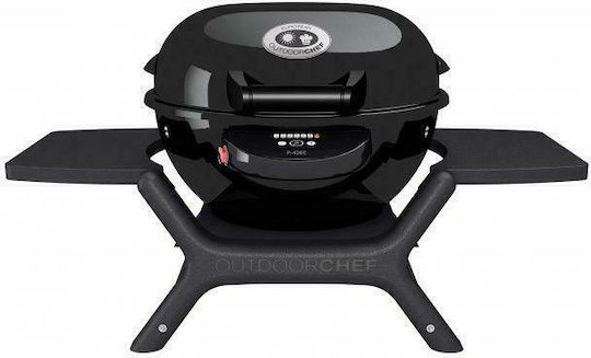 Outdoorchef Minichef Tischplatte Elektrogrill Grill 2000W mit Deckel und einstellbarem Thermostat 39.5cmx39.5cmcm