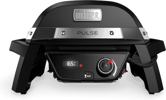 Weber Pulse Tabletop Electric Grill Grill 1800W with Lid and Adjustable Thermostat 41cmx31cmcm