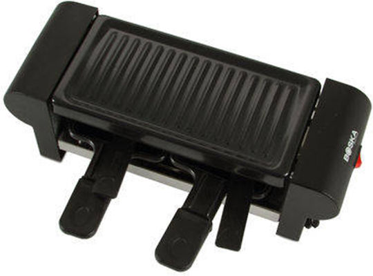 Boska Holland Mini Tabletop Electric Grill Raclette Ribbed Plate 750W 34.5cmx12.5cmcm