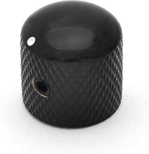 Schaller Dome Speed Knobs Guitar Potentiometer Buttons Black