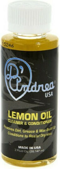 D'Andrea Lemon Oil Cleaner & Conditioner Reinigungszubehör in Gelb Farbe