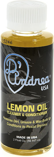 D'Andrea Lemon Oil Cleaner & Conditioner Reinigungszubehör in Gelb Farbe
