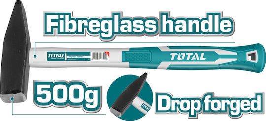 Total Hammer 500gr mit Kunststoffgriff Penas THT715006