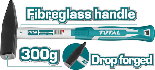 Total Hammer 300gr with Plastic Handle Penas THT713006