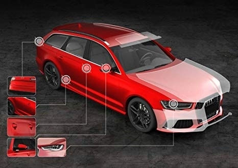 Simoni Racing Προστατευτική Μεμβράνη για Αμάξωμα Αυτοκινήτου 3m x 1.5m 1τμχ Διάφανο