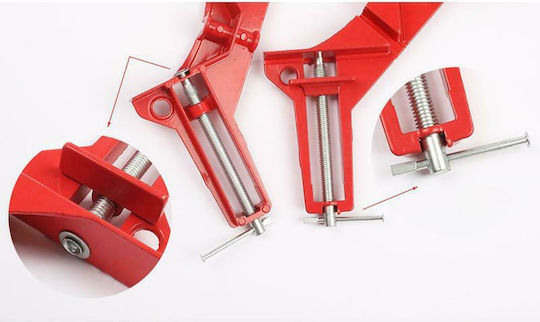 Powertech TOOL-0024 Σφιγκτήρας Γωνιών με Μέγιστο Άνοιγμα 100mm