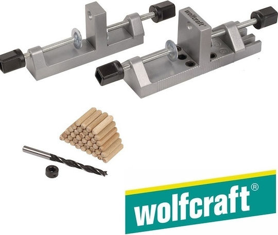 Wolfcraft 3750000 Σετ Σφιγκτήρες Ειδικής Χρήσης με Μέγιστο Άνοιγμα 8mm