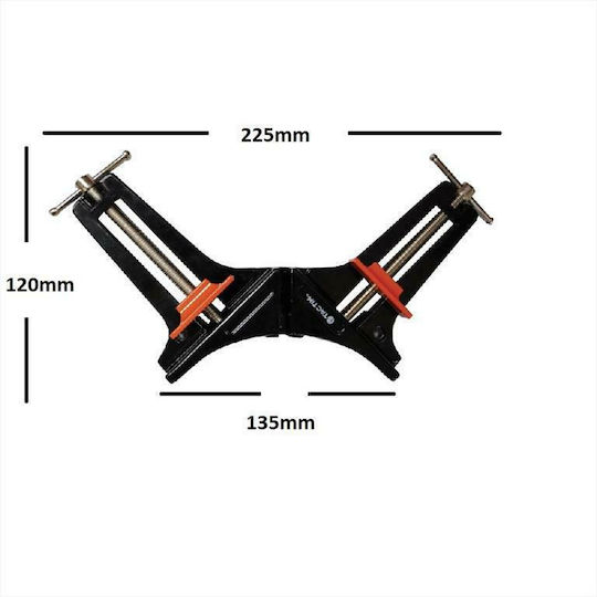 Tactix 215851 Clamp Corners Maximum Opening 75mm