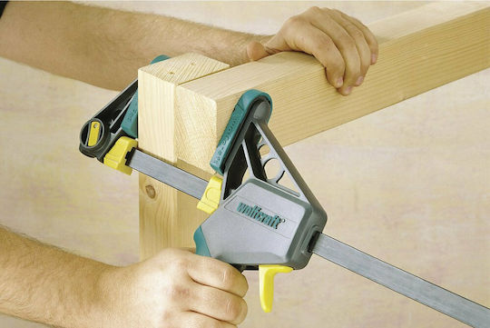 Wolfcraft EHZ PRO Clește Automat Declanșator cu Deschidere Maximă 450mm