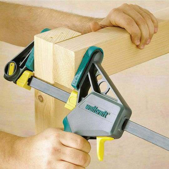 Wolfcraft EHZ Pro Σφιγκτήρας Αυτόματος Σκανδάλης με Μέγιστο Άνοιγμα 700mm