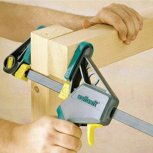 Wolfcraft 3031000 Σφιγκτήρας Αυτόματος Σκανδάλης με Μέγιστο Άνοιγμα 300mm
