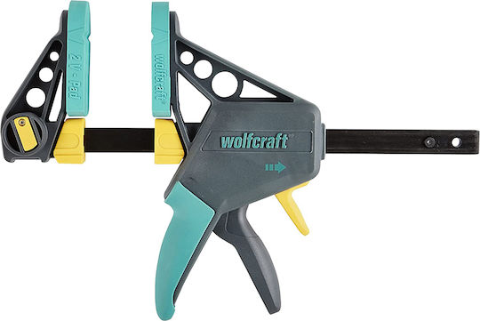 Wolfcraft 3030000 Σφιγκτήρας Αυτόματος Σκανδάλης με Μέγιστο Άνοιγμα 150mm