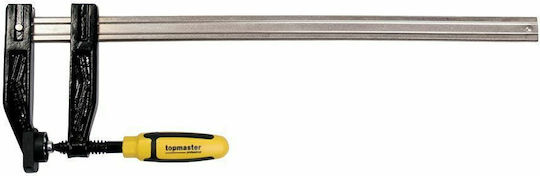 Topmaster Μαραγκών Cr-V 80x250mm Σφιγκτήρας Τύπου "F" με Μέγιστο Άνοιγμα 80mm