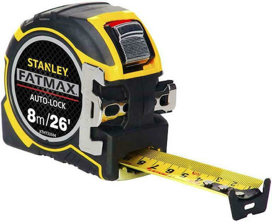 Stanley FatMax Autolock Tape Measure with Auto-Rewind and Magnet 32mm x 8m