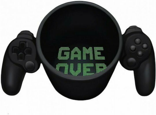 I-Total Game Over Чаша Керамична Черна 350ml