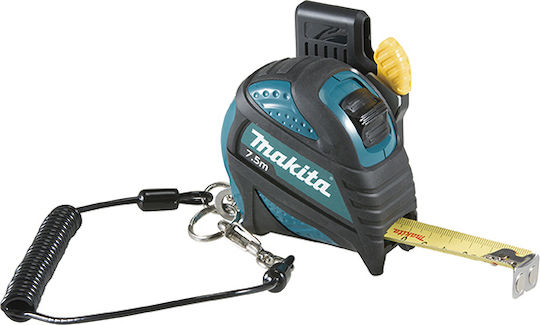 Makita Maßband mit automatischem Rücklauf und Magnet 25mm x 7.5m