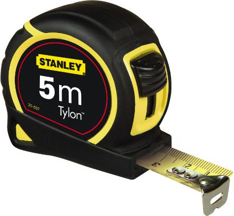 Stanley Tylon Tape Measure with Auto-Rewind 19mm x 5m
