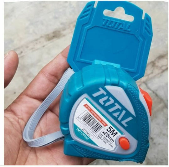 Total Tape Measure with Auto-Rewind 25mm x 5m