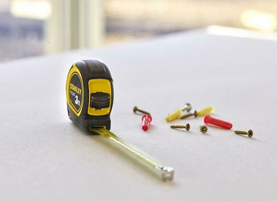 Stanley Tylon Tape Measure with Auto-Rewind 12.7mm x 3m