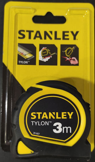 Stanley Tylon Tape Measure with Auto-Rewind 12.7mm x 3m