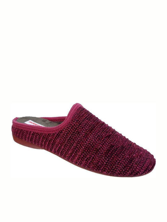 Adam's Shoes Anatomical Slippers Burgundy