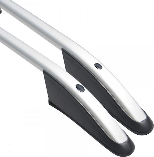 Omtec for Cars with Factory Bars (without Legs) Silver