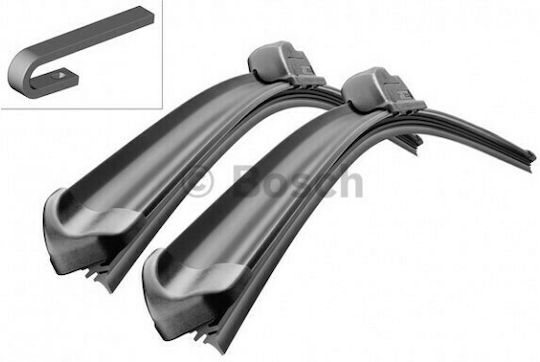 Bosch Aerotwin AR607S Front Set Car Wiper Blades 600mm/475mm Universal Opel Vectra Nissan Navara