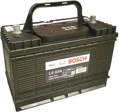 Bosch Μπαταρία Αυτοκινήτου L4034 με Χωρητικότητα 105Ah και CCA 800A