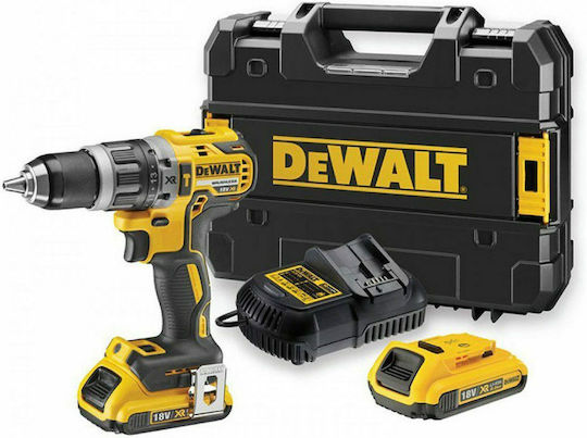 Dewalt Percussive Drill Driver Battery Brushless 18V 2x2Ah