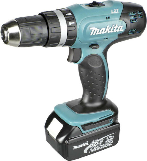 Makita DHP453RFE Κρουστικό Δραπανοκατσάβιδο Μπαταρίας 18V 2x3Ah