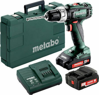 Metabo SB 18 L Percussive Drill Driver Battery 18V 2x2Ah