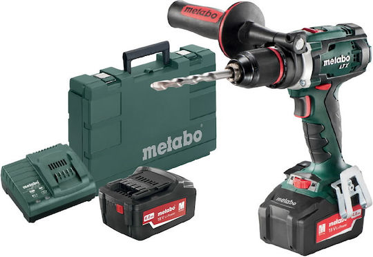 Metabo BS 18 LTX Impuls Akkuschrauber Batteriebetrieb 18V 2x4Ah