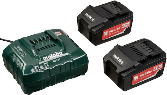 Metabo BS 18 LTX Impuls Akkuschrauber Batteriebetrieb 18V 2x4Ah