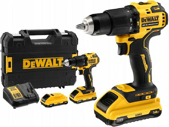 DEWALT DCD709L2T Percussive Brushless Battery Drill Driver 18V 2x3Ah