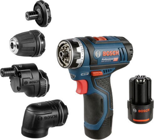 Bosch GSR 12V-15 FC Battery Drill Driver 12V 2x2Ah