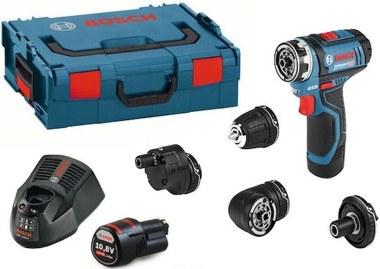 Bosch GSR 12V-15 FC Battery Drill Driver 12V 2x2Ah