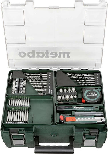Metabo BS 18 L Set Δραπανοκατσάβιδο Μπαταρίας 18V 2x2Ah