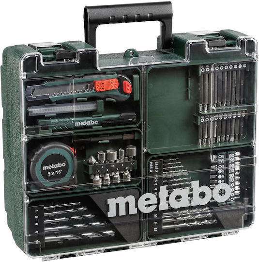 Metabo BS 18 L Set Δραπανοκατσάβιδο Μπαταρίας 18V 2x2Ah