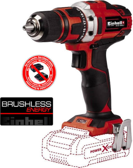 Einhell TE-CD 18/40 Li Δραπανοκατσάβιδο Μπαταρίας Solo Brushless 18V