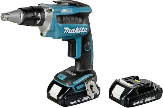 Makita DFS452RAJ Κατσαβίδι Γυψοσανίδας Μπαταρίας Brushless 18V 2x2Ah