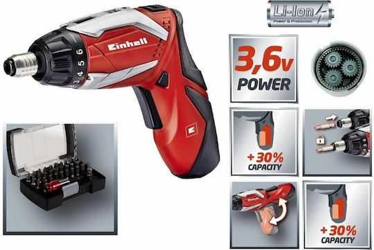 Einhell TE-SD 3.6 Li Kit Battery Screwdriver 3.6V 1x1.5Ah