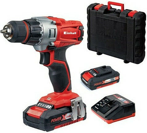 Einhell TE-CD 18/2 Li Kit Drill Driver Battery 18V 2x1.5Ah